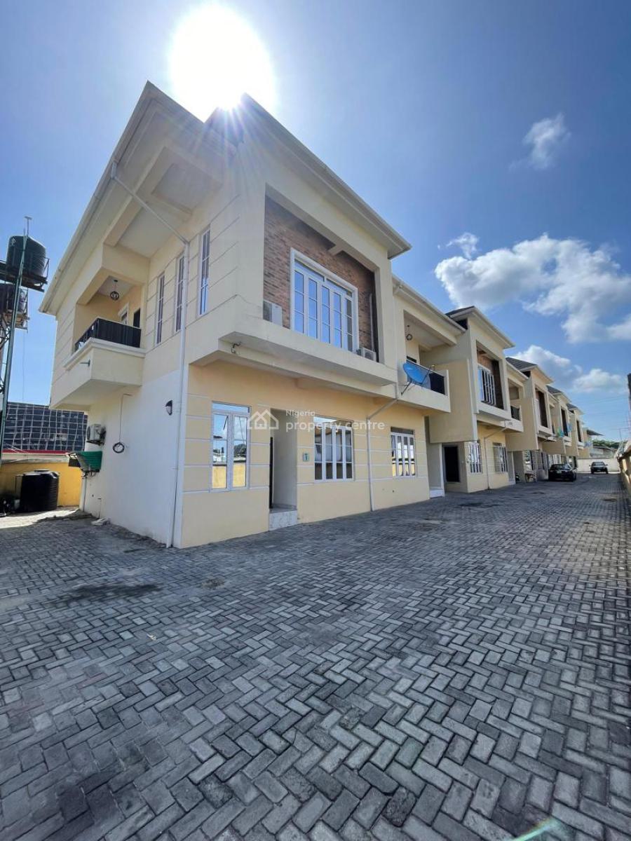 Serviced 4bedrooms Terrace Duplex, Serviced 4bedrooms Terrace Duplex, Lekki Phase 2, Lekki, Lagos, House for Rent