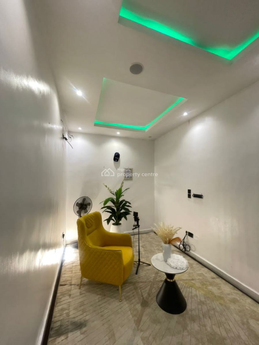 Serviced Furnished 3 Bedroom House, Estate on Orchid Road Before Roundabout, Lekki, Lagos, Terraced Duplex for Rent
