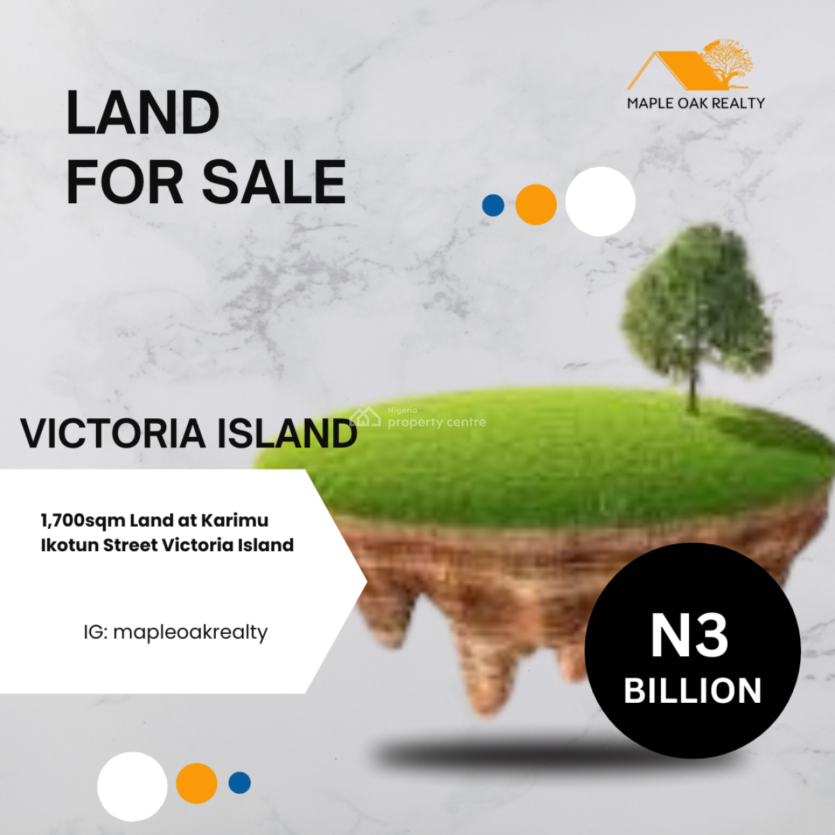 1,700sqm Land at Karimu Ikotun Street Victoria Island, Karimu Ikotun Street Victoria Island, Victoria Island (vi), Lagos, Land for Sale