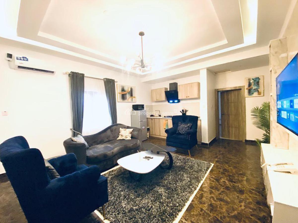 Luxury Furnished 1 Bedroom Apartment with Swimming Pool, Lekki Phase 1, Lekki, Lagos, Mini Flat (room and Parlour) for Rent