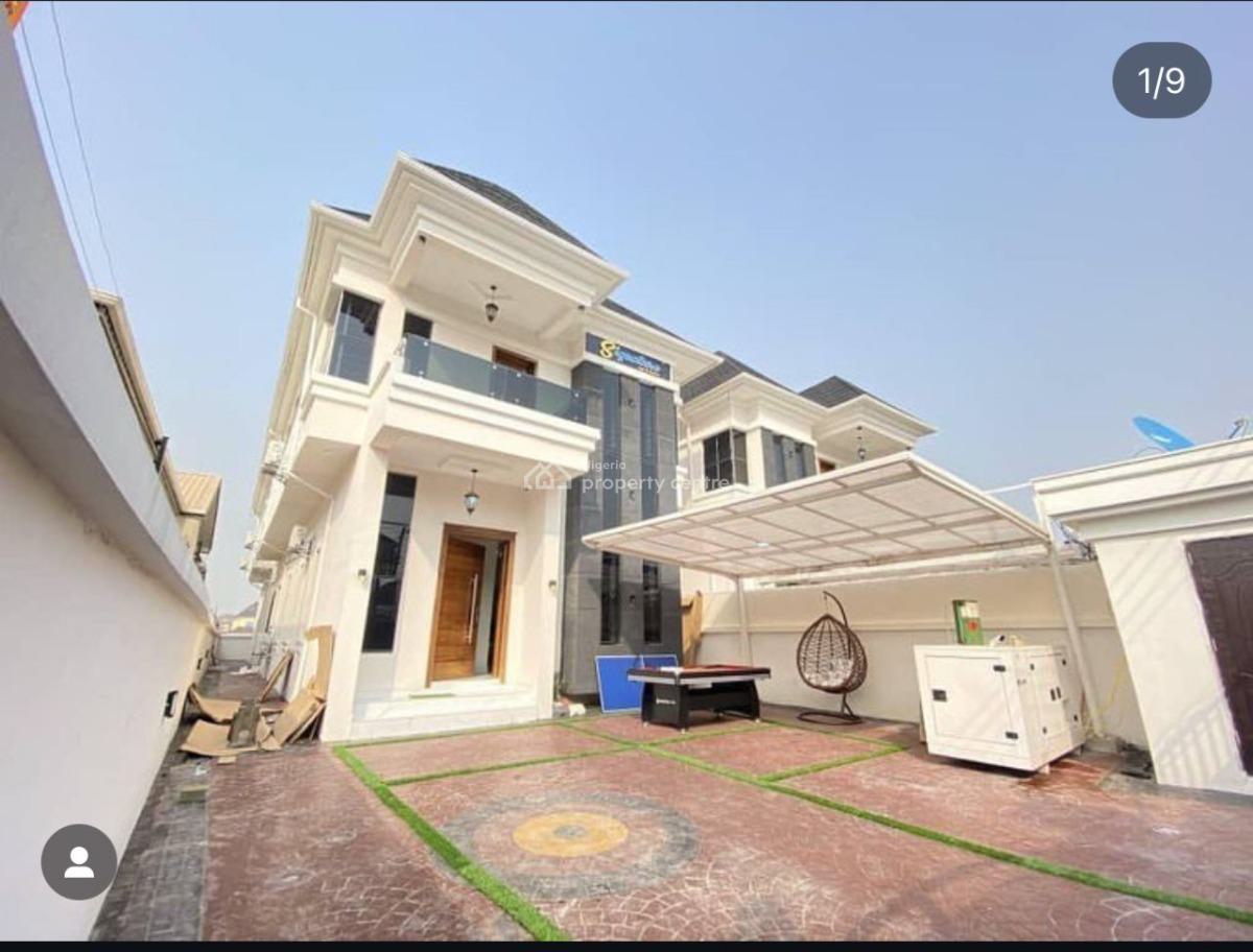 5bedroom Fully Detached Party Apartment, Chevron Lekki, Lekki, Lagos, House Short Let