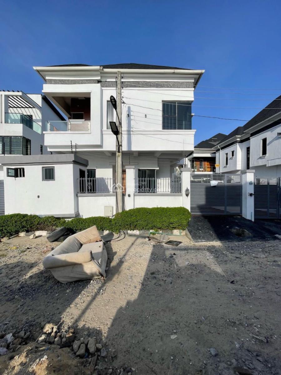 Well Structured and Standard 5 Bedrooms Fully Detached Duplex, Chevron, Lekki, Lagos, Detached Duplex for Sale