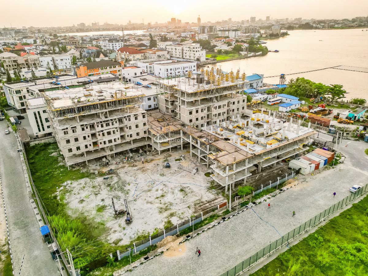 Waterfront 3 Bedroom Luxury Maisonette ( Off-plan & Shell Interior), Chibo Ofordili Close, Iconia Height., Lekki Phase 1, Lekki, Lagos, Block of Flats for Sale
