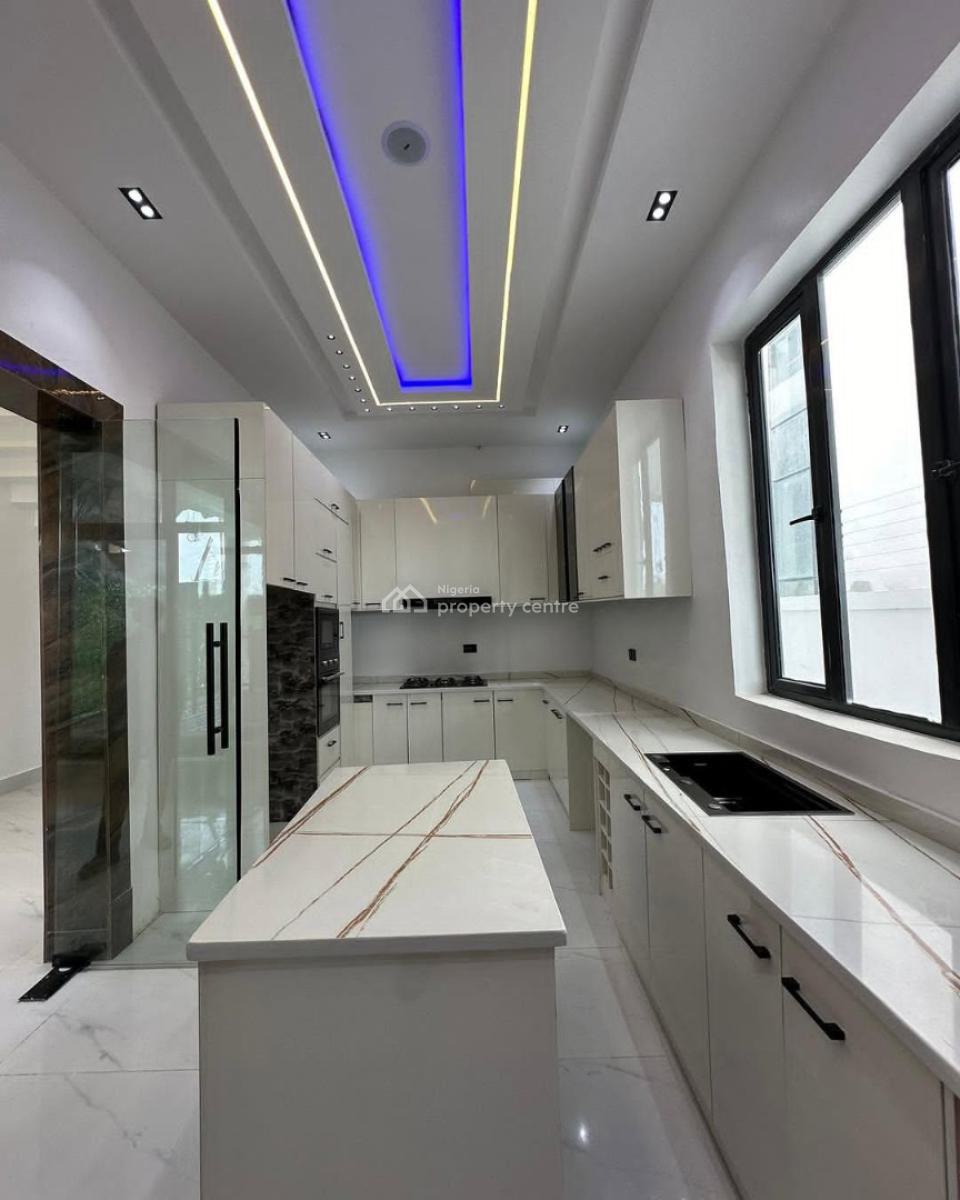Newly Built 5 Bedroom Fully Detached Duplex with Bq in a Serene Estate, Lekki Palm City, Ajah, Lagos, Detached Duplex for Sale
