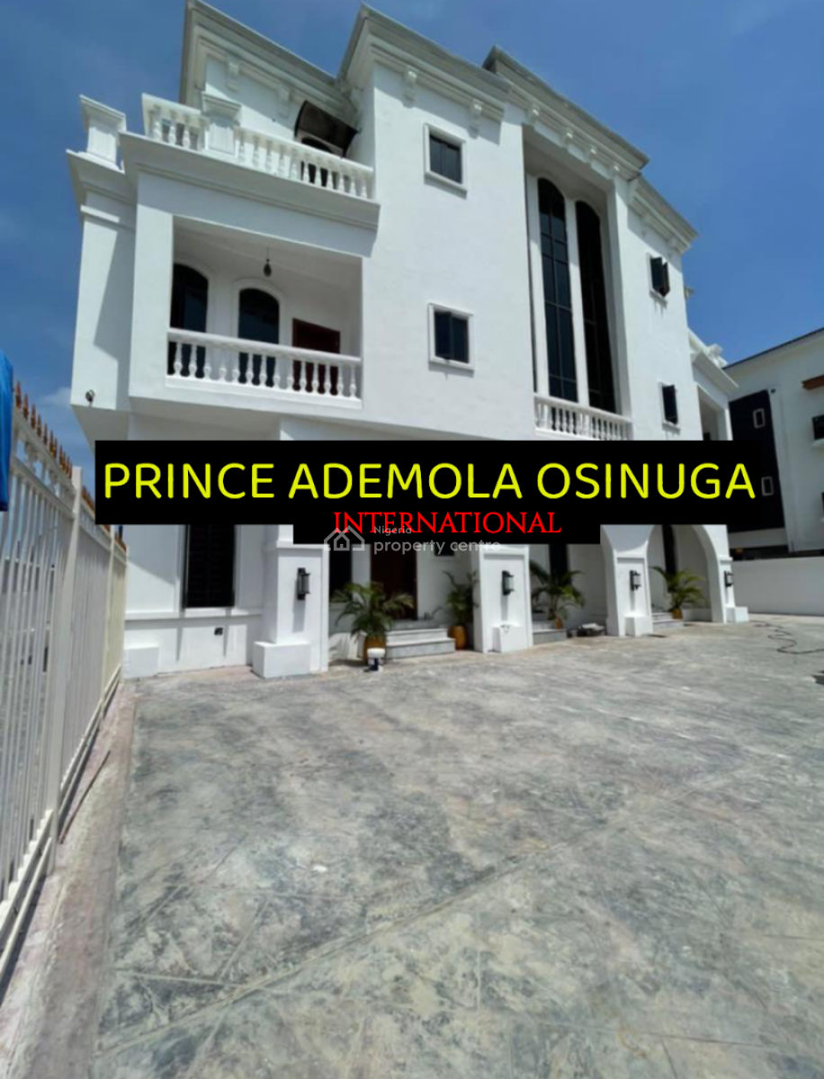Premium 4 Bedroom Semi Detached Terrace House +bq, Osbourne Phase 2, Osborne, Ikoyi, Lagos, Semi-detached Duplex for Rent
