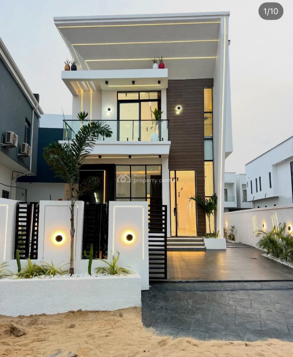 Luxury 5 Bed Detached Duplex, Lekki Palm City Estate, Ajah, Lagos, Detached Duplex for Sale