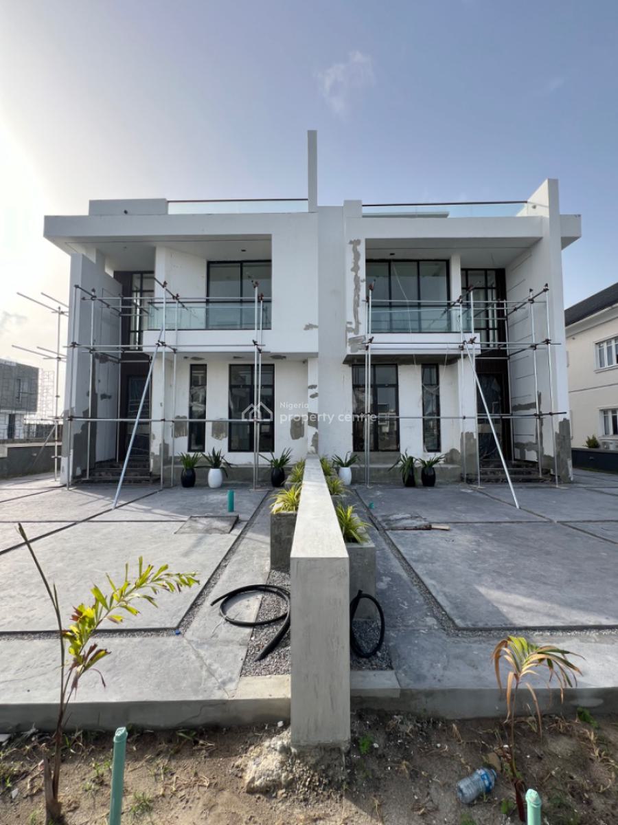 Ultra Luxury 5 Bedroom Semi Detached Duplex with Pool,cinema, Elevator, Cowrie Creek, Lekki, Lagos, Semi-detached Duplex for Sale