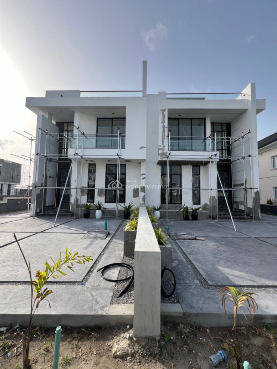 Ultra Luxury 5 Bedroom Semi Detached Duplex with Pool,cinema, Elevator, Cowrie Creek, Lekki, Lagos, Semi-detached Duplex for Sale