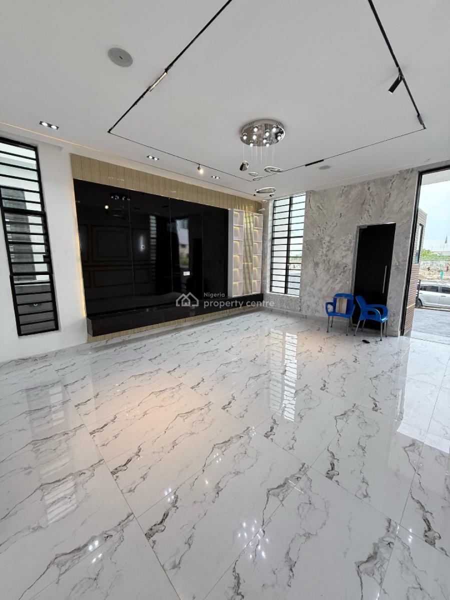Spacious 5 Bedroom Detached Duplex with Bq & Swimming Pool, Hampton Estate, Chevron, Lekki, Lagos, Detached Duplex for Sale