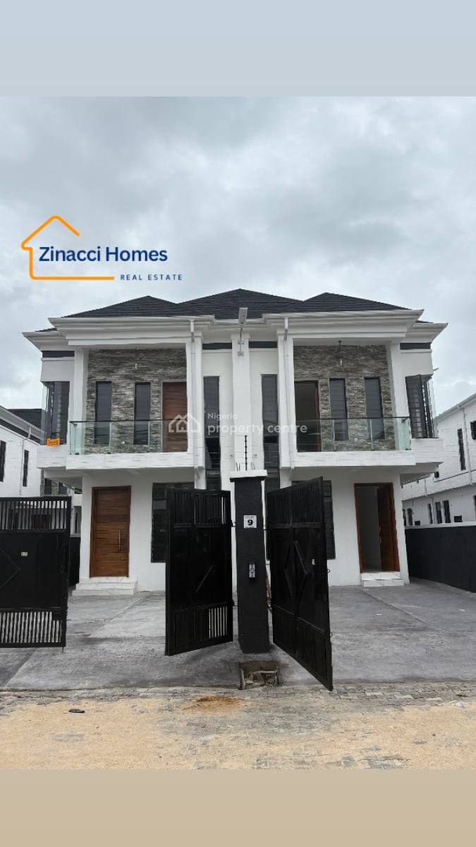 4 Bedroom Semi Detached Duplex, Gra, Ikota, Lekki, Lagos, Semi-detached Duplex for Sale