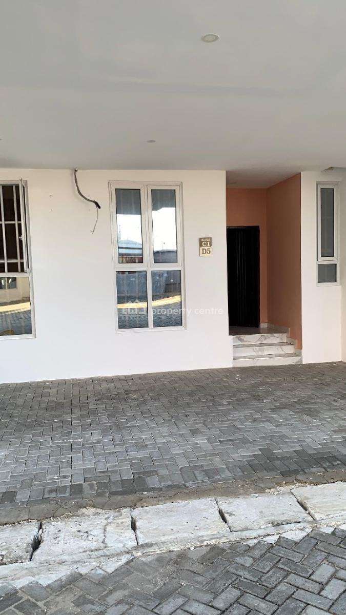 4 Bedroom Terrace Duplex with Bq, Royal Court Estate New Road Before Chevron, Lekki, Lagos, Terraced Duplex for Rent
