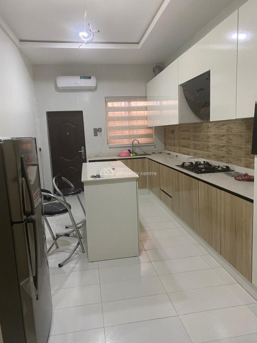 Fully Serviced and Furnished 5 Bedrooms Duplex with Pool and Gym, Chevron Lekki, Lekki Phase 2, Lekki, Lagos, Detached Duplex for Rent