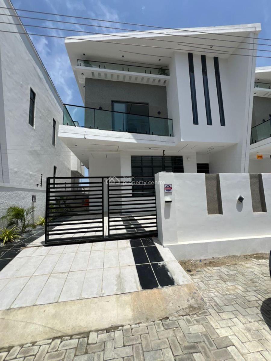 Luxurious 4 Bedroom Fully Detached Duplex with Bq in a Secured Locatio, Ajah, Lagos, Detached Duplex for Sale