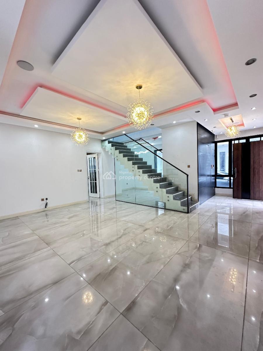 Nicely Built 5 Bedroom Fully Automated Detached Duplex with Bq and Cin, Nicely Built 5 Bedroom Fully Automated Detached Duplex Cinema, Ikoyi, Lagos, Detached Duplex for Sale