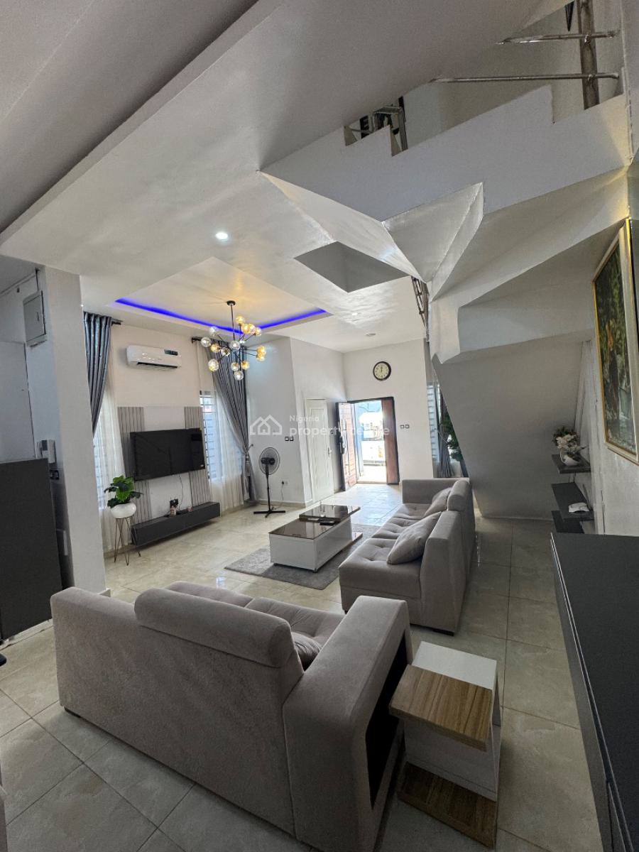 4 Bedroom Semi Detached Duplex, Chevron Toll Gate, Lekki Phase 2, Lekki, Lagos, Semi-detached Duplex for Rent