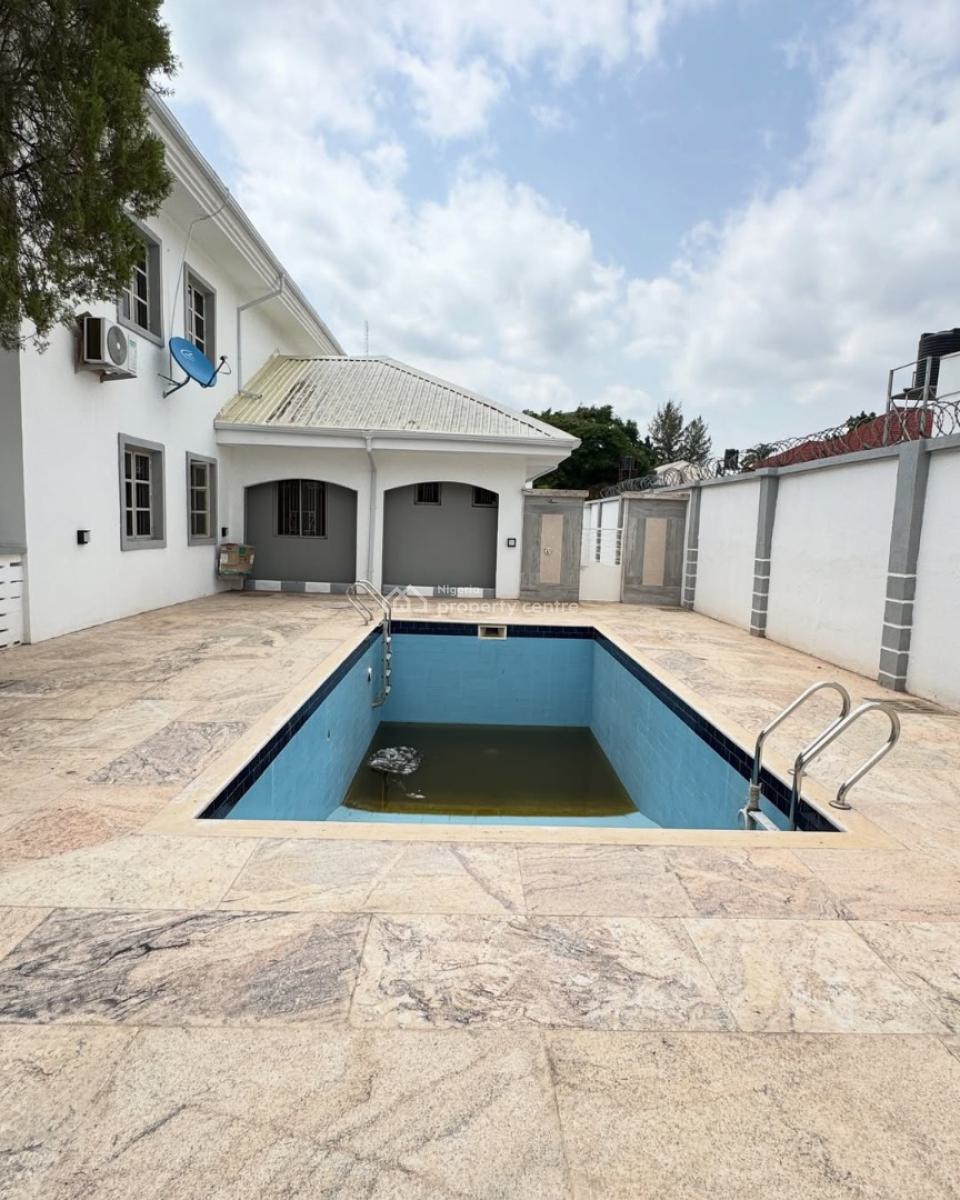 Luxurious 5 Bedroom Detached Duplex with 3 Rooms Bq Pool and Generator, Maitama District, Abuja, Detached Duplex for Rent