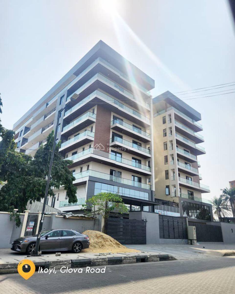 4-bedroom Apartment with 2 Bqs  C of O  Serviced Building, Glover Road, Ikoyi, Lagos, Flat / Apartment for Sale