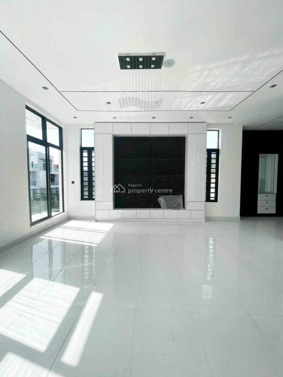 Fantastically Perched Luxury 5 Bedroom Smart Home with Swimming Pool and Bq, Chevron, Lekki, Lagos, Detached Duplex for Sale
