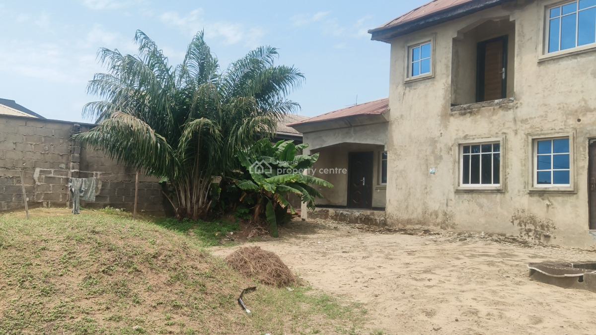 C of O Land with  Setback of 3 Bedrooms Duplex + Mini Flat, Peaceland Estate, Ogombo, Ajah, Lagos, Mixed-use Land for Sale