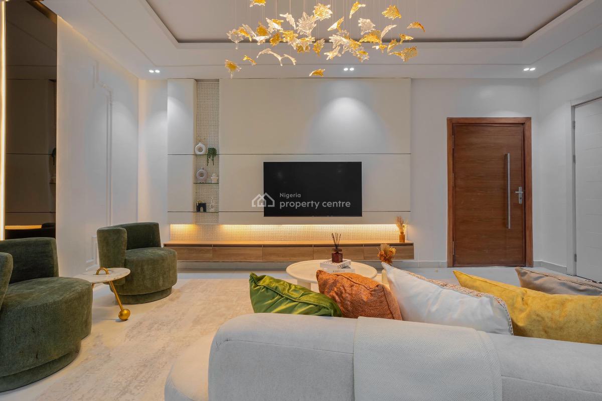 Luxury 3 Bedroom Apartment in a Serene Estate with Pool and Gym, Atlantis Estate, Ologolo, Lekki, Lagos, Flat / Apartment for Rent