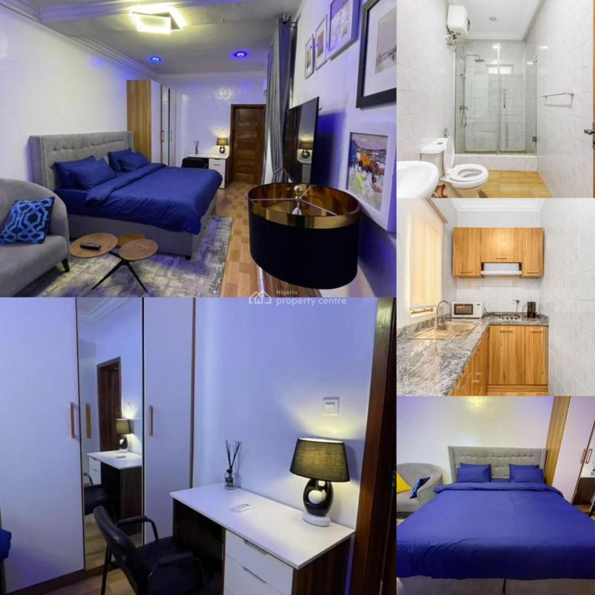 Lovely and Cozy Studio Apartment with 24hrs Power, Lekki Phase 1, Lekki, Lagos, Self Contain (single Rooms) Short Let