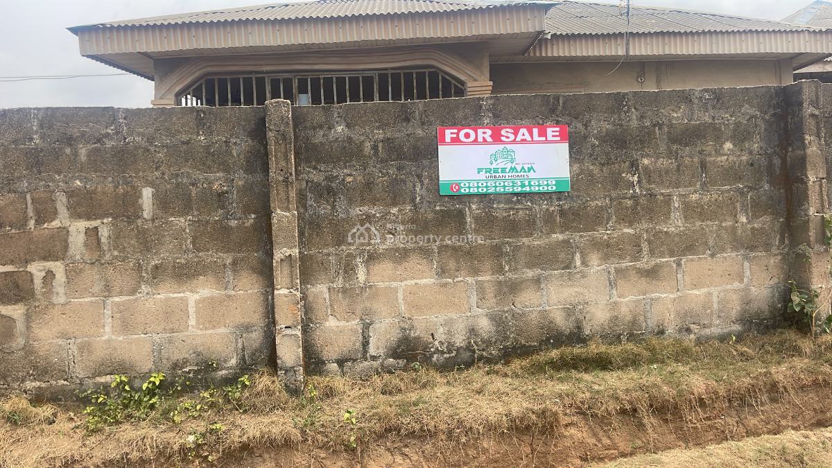 a Safe Comfort Zone Two Bedroom Bungalow, Aderoju Bus-stop, Iyana Ilogbo, Ifo, Ogun, Block of Flats for Sale
