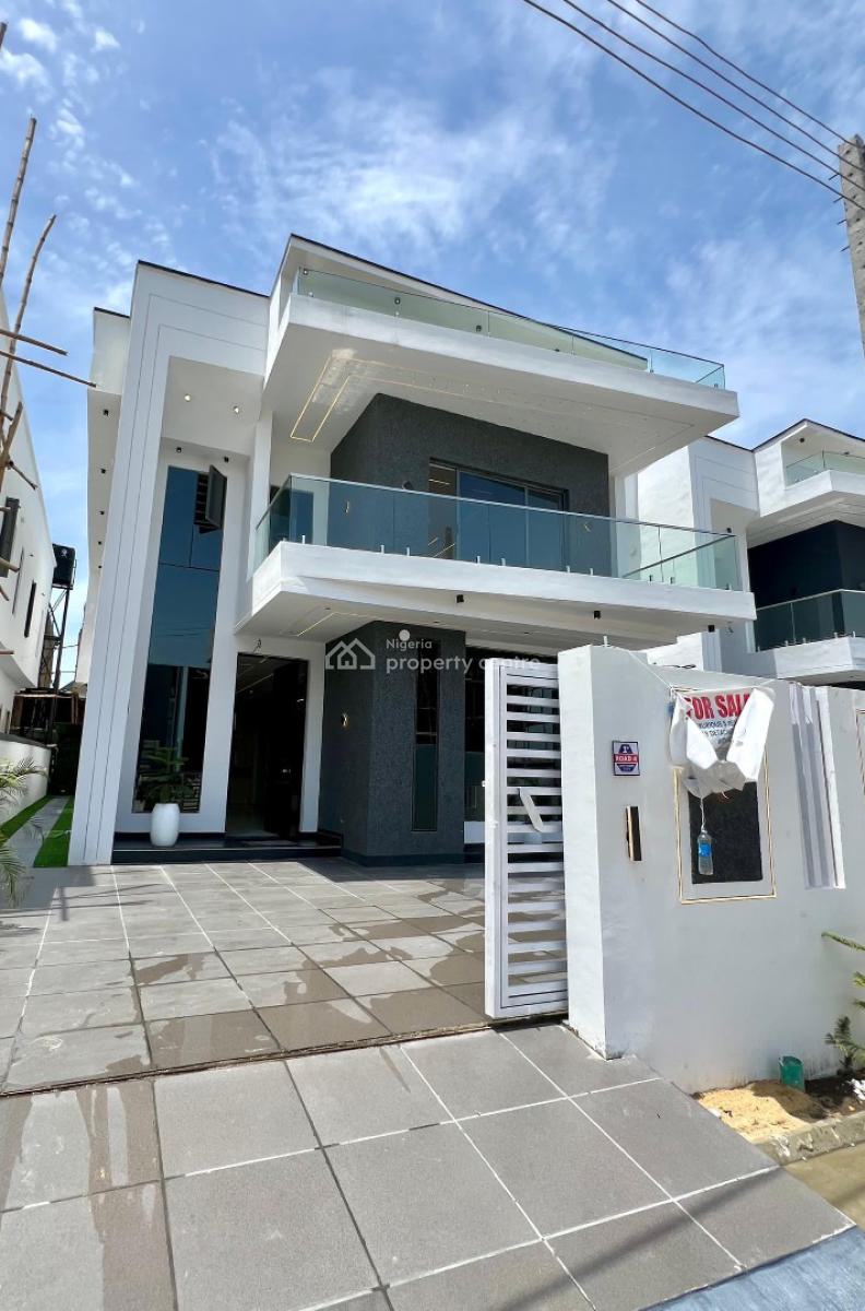 Newly Built 5 Bedroom Fully Detached Duplex with Swimming Pool and Bq, Newly Built 5 Bedroom Fully Detached Duplex with Swimming Pool and Bq, Ajah, Lagos, Detached Duplex for Sale