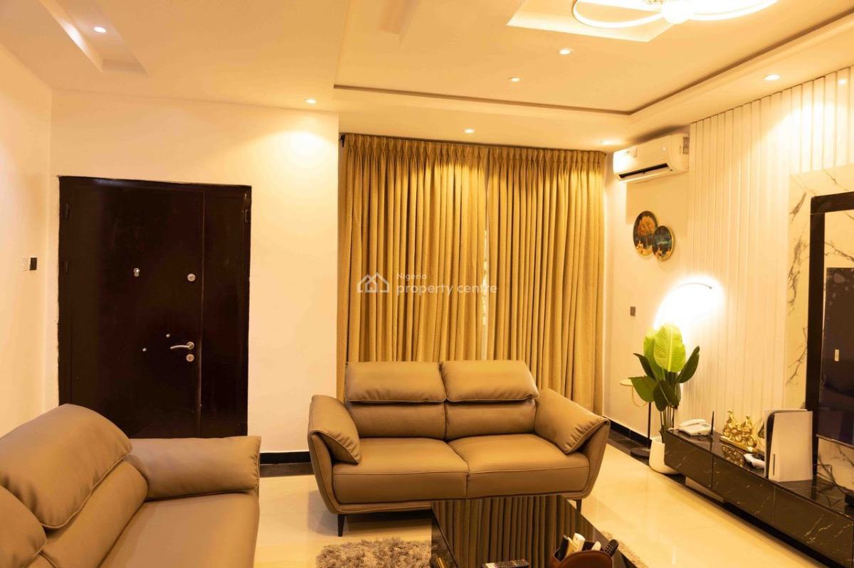 Furnished Luxury 3 Bedroom Duplex, Chevron Drive, Lekki, Lagos, Flat / Apartment for Rent
