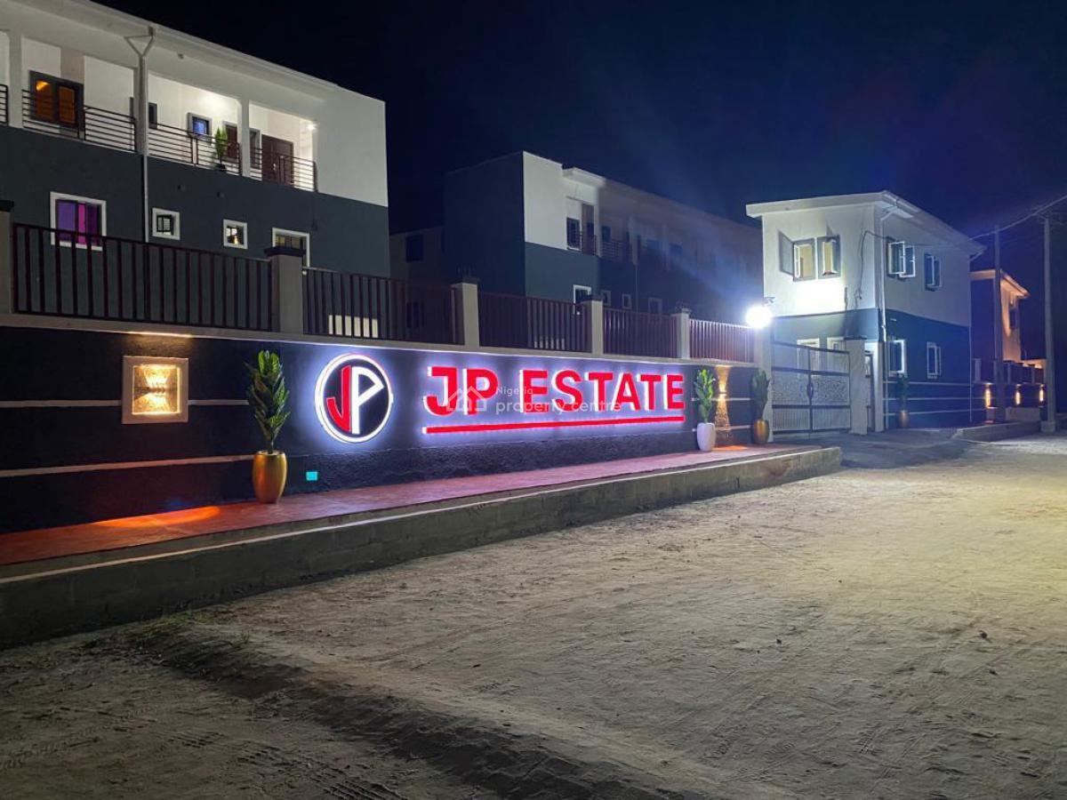 Brand New Estate Consisting of 28 Numbers of 4 Bedroom Duplex, Sangotedo, Ajah, Lagos, Terraced Duplex for Sale