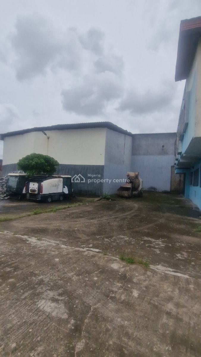 an Engine Oil Manufacturing Company on 11,000sqm Land Area, National Theater, Iganmu, Iganmu, Lagos, Factory for Sale