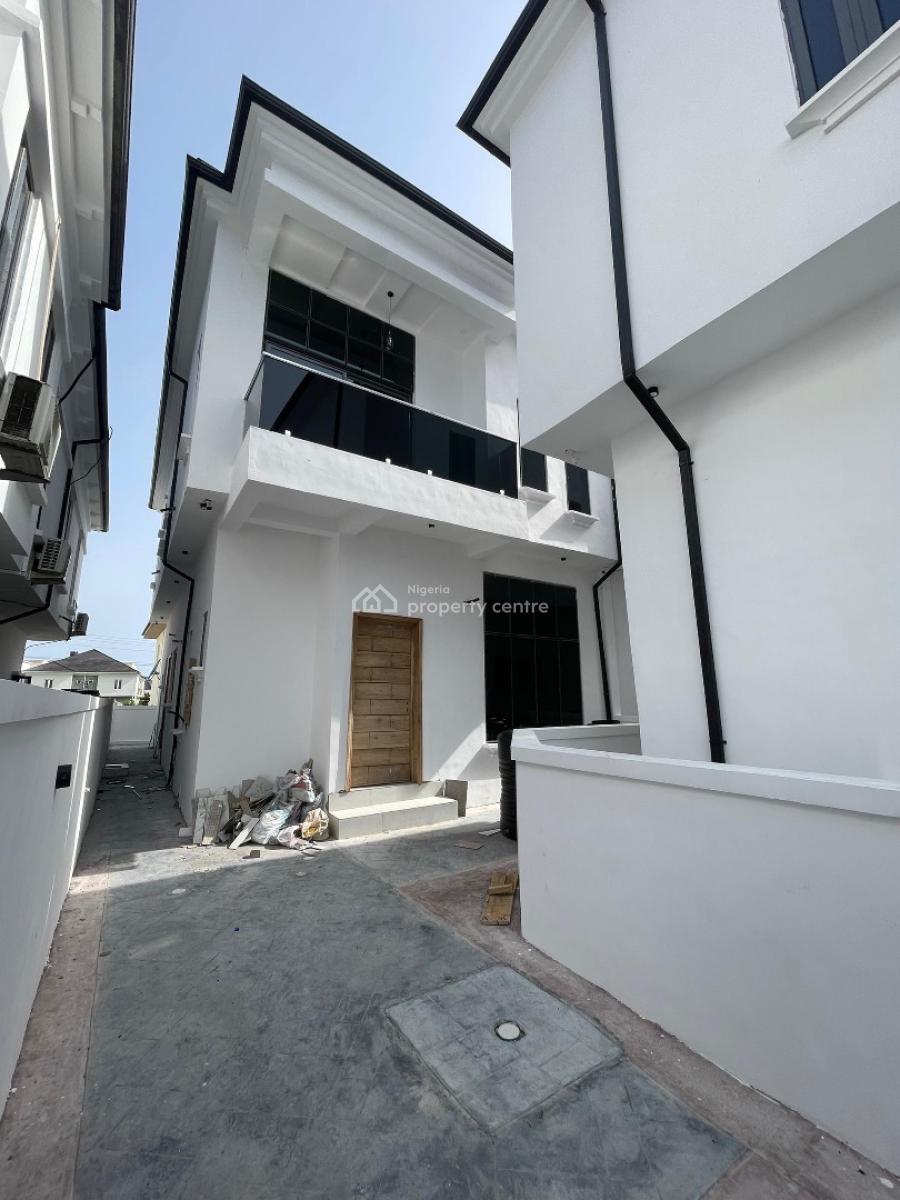 The Most Affordable 4bedroom Semi Detached Duplex with Bq, Very Spacious 4 Bedroom Family Home Within a Gated Estate, Osapa, Lekki, Lagos, Semi-detached Duplex for Sale
