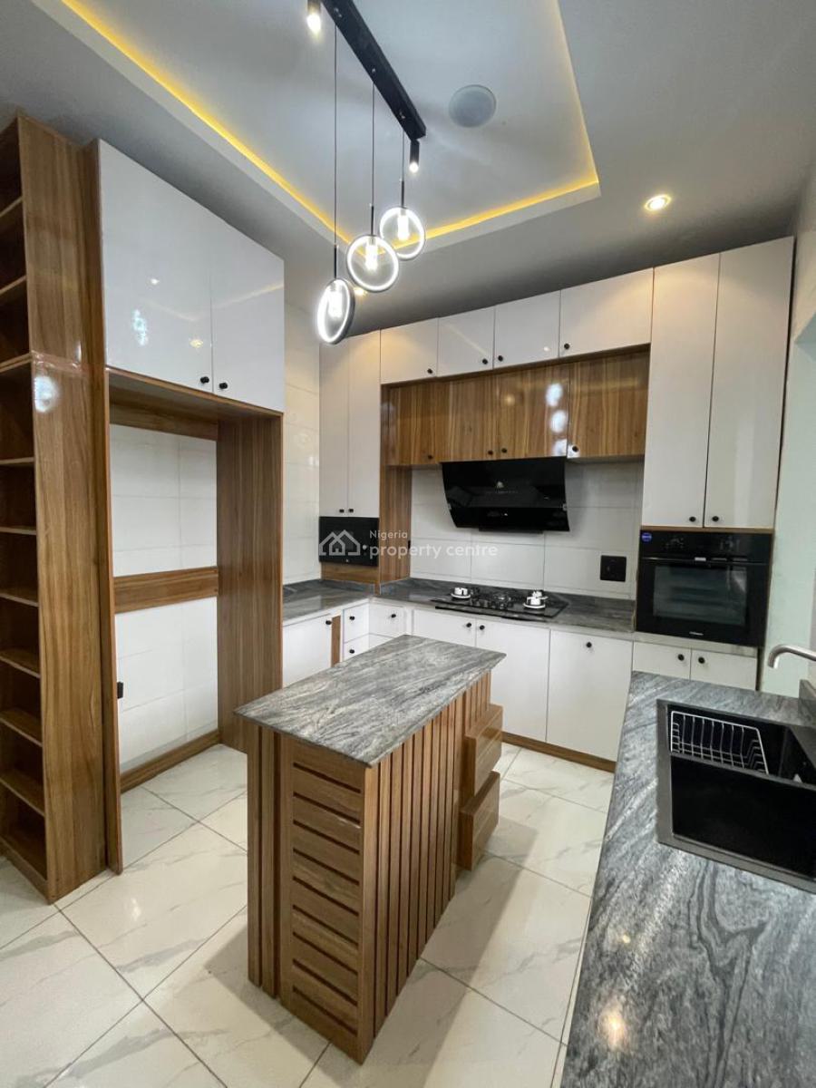 Newly Built 4 Bedroom Semi Detached House with 1rm Bq, Ikota Estate, Ikota, Lekki, Lagos, Semi-detached Duplex for Sale