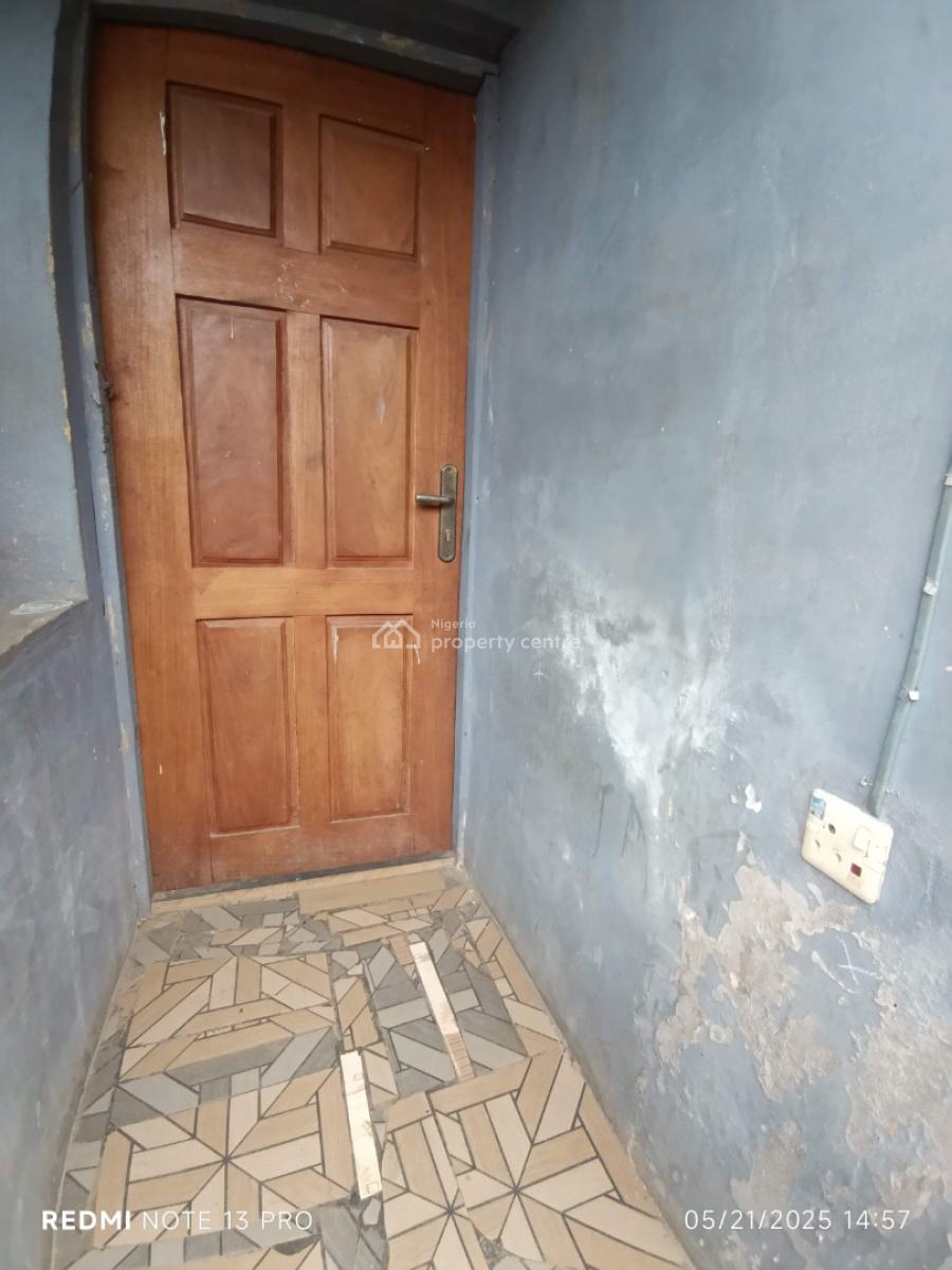 Big Self Contain All Tiles Floor No Landlord Prepaid Meter, Ipaja, Lagos, Self Contain (single Rooms) for Rent