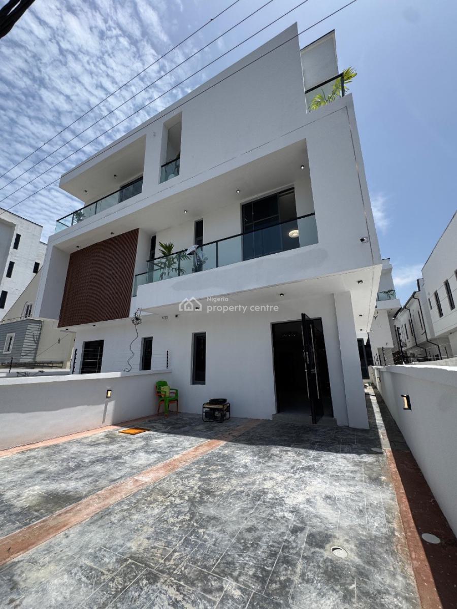Glamorous 4 Bedroom Semi-detached Duplex with Bq, Ikate, Lekki, Lagos, Semi-detached Duplex for Sale