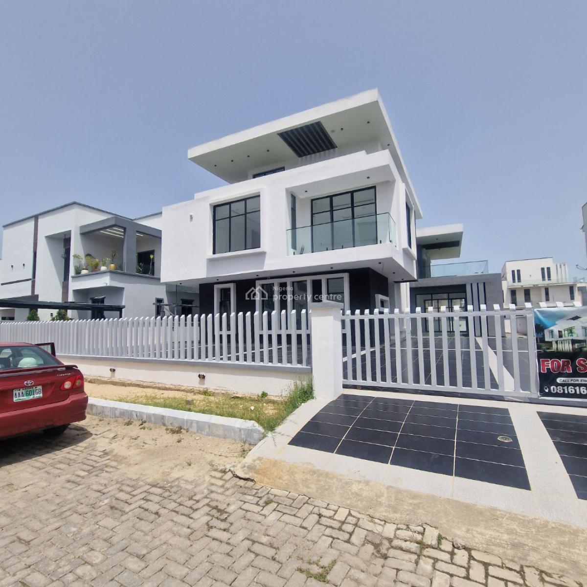 Newly Built 5 Bedrooms Detached House, Lakeview Park 2 Estate, on Orchid Road,  Lafiaji - Lekki, Lagos State., Lafiaji, Lekki, Lagos, Detached Duplex for Sale