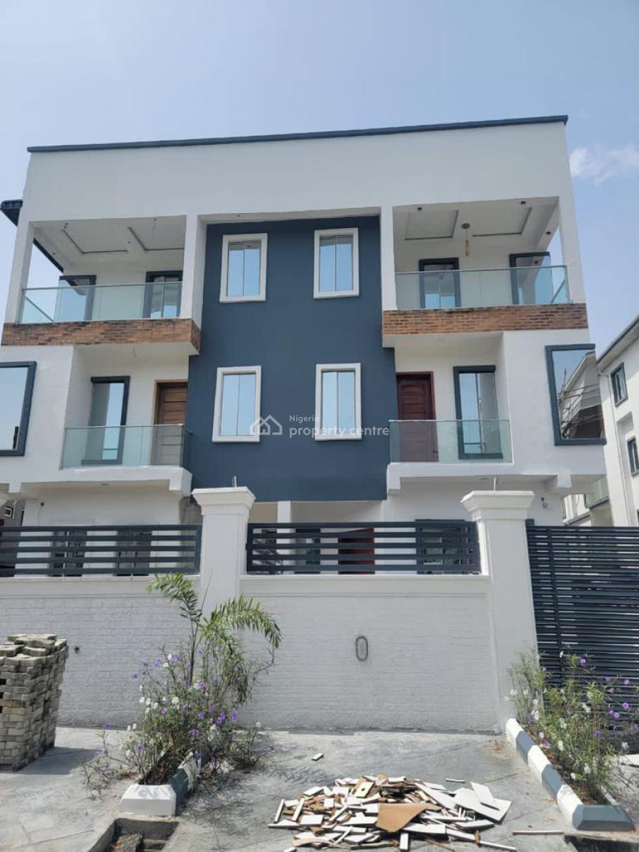 5 Bedroom Semi-detached Duplex, Emac Yoroki, Agungi, Lekki, Lagos, Semi-detached Duplex for Sale
