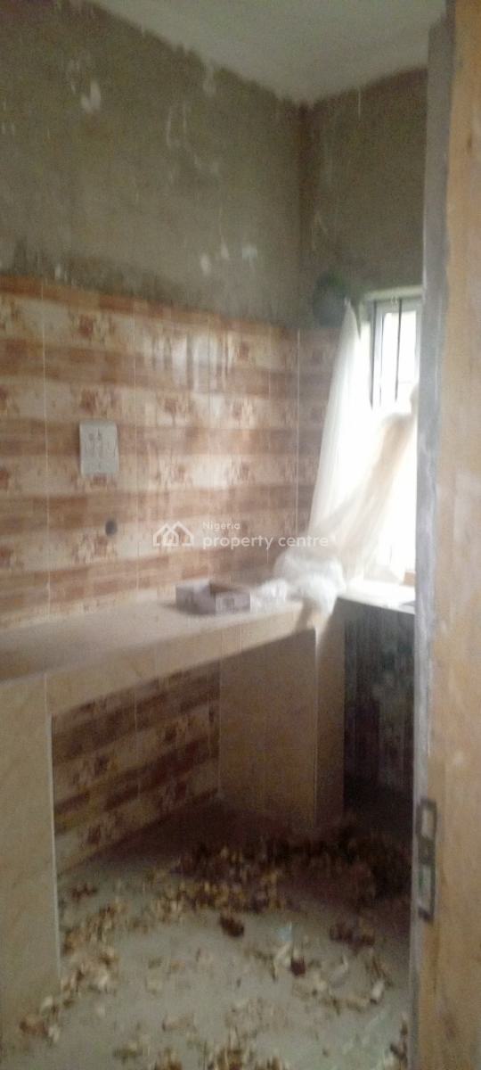 Newly Built Pop 2 Bedrooms Flat, Ensuite, Off Ijuri Bus-stop, Agbara-igbesa, Lagos, Flat / Apartment for Rent