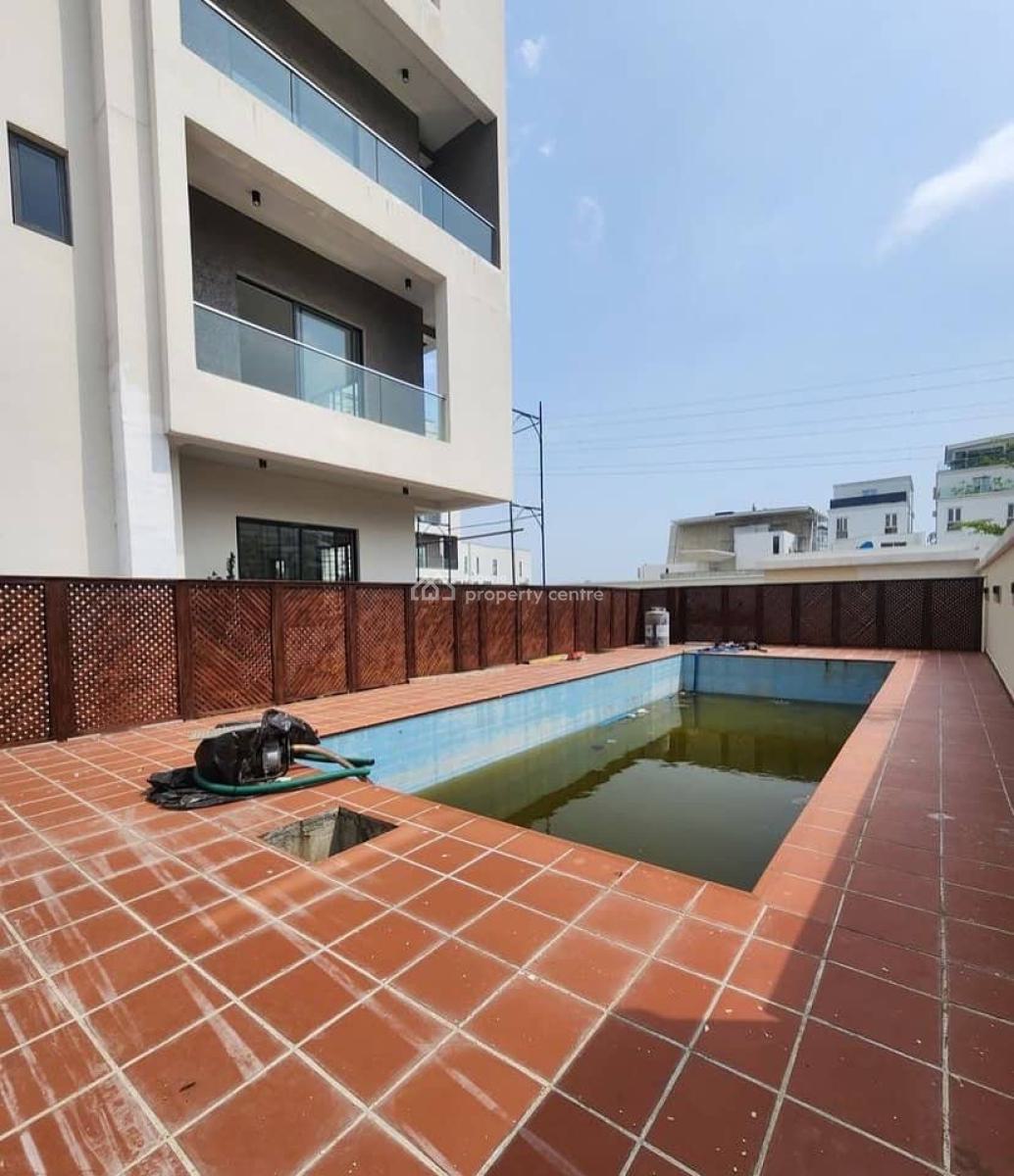 Brand New 4 Bedroom Apartment with Bq, Banana Island, Ikoyi, Lagos, Flat / Apartment for Rent