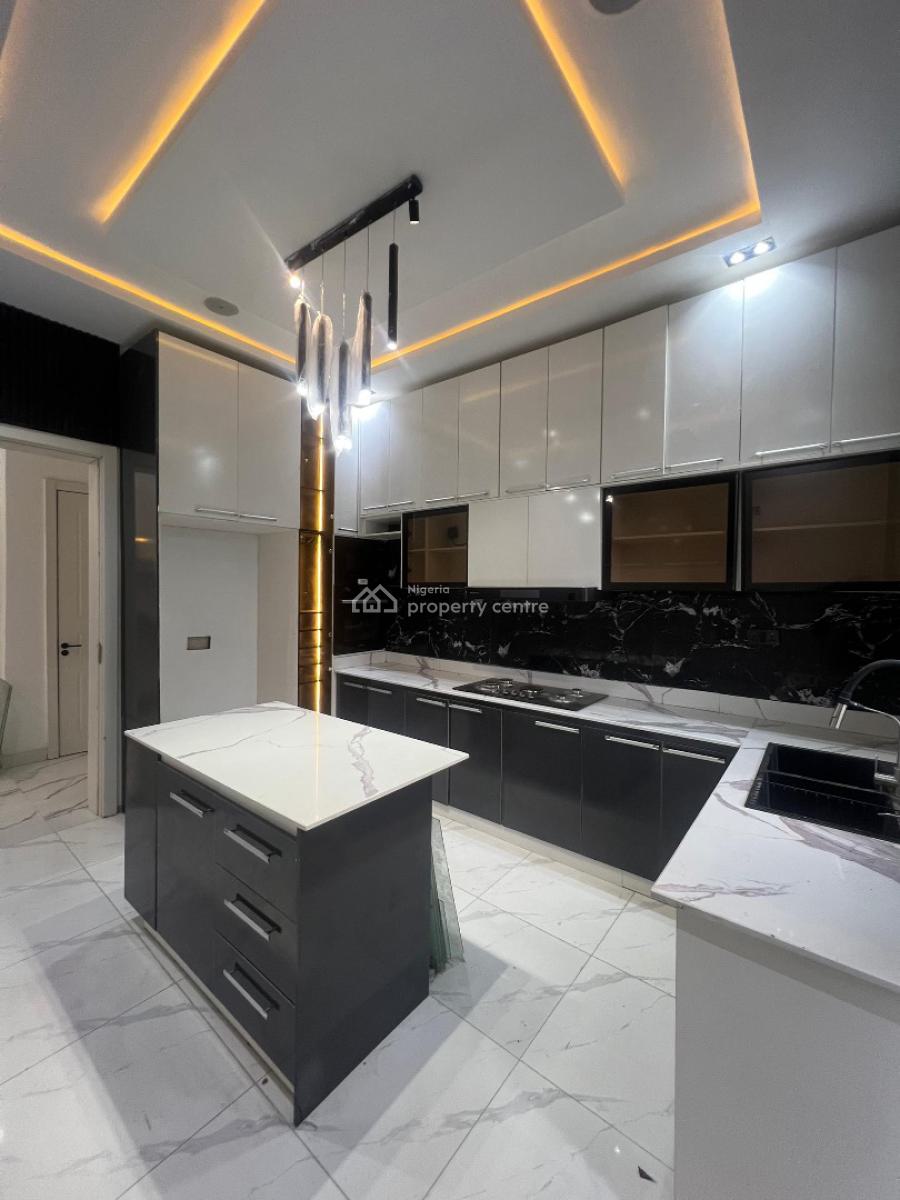 Exquisite 4 Bedroom Detached Duplex with Pool & Bq in Secure Estate, Ikota, Lekki, Lagos, Detached Duplex for Sale