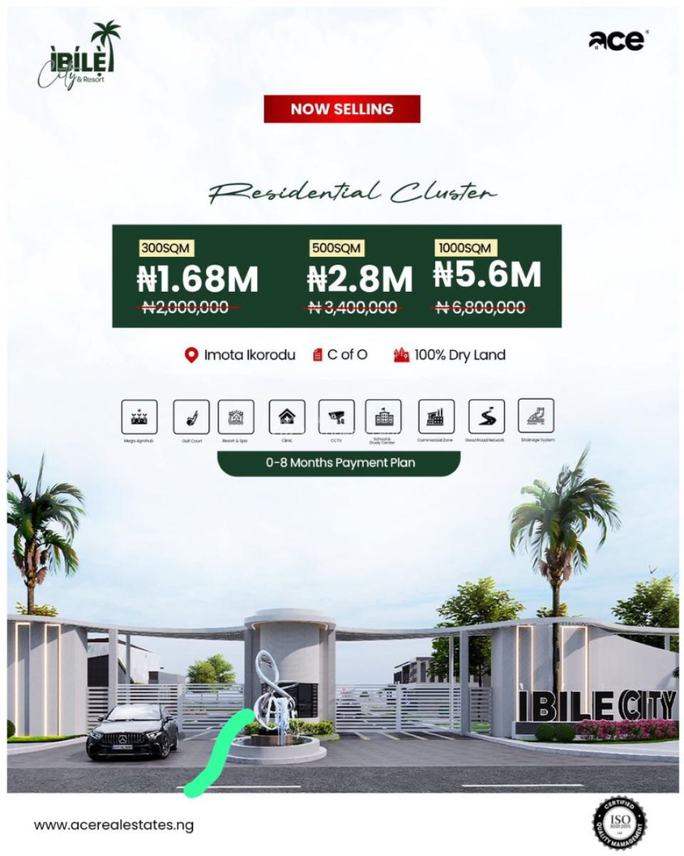 Affordable Land, Ibile City and Resort, Imota, Ikorodu, Lagos, Mixed-use Land for Sale