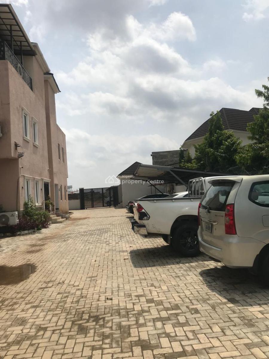 Supper Finished 4 Bedroom Semi Detached Duplex & Bq, Guzape District, Abuja, Semi-detached Duplex for Rent