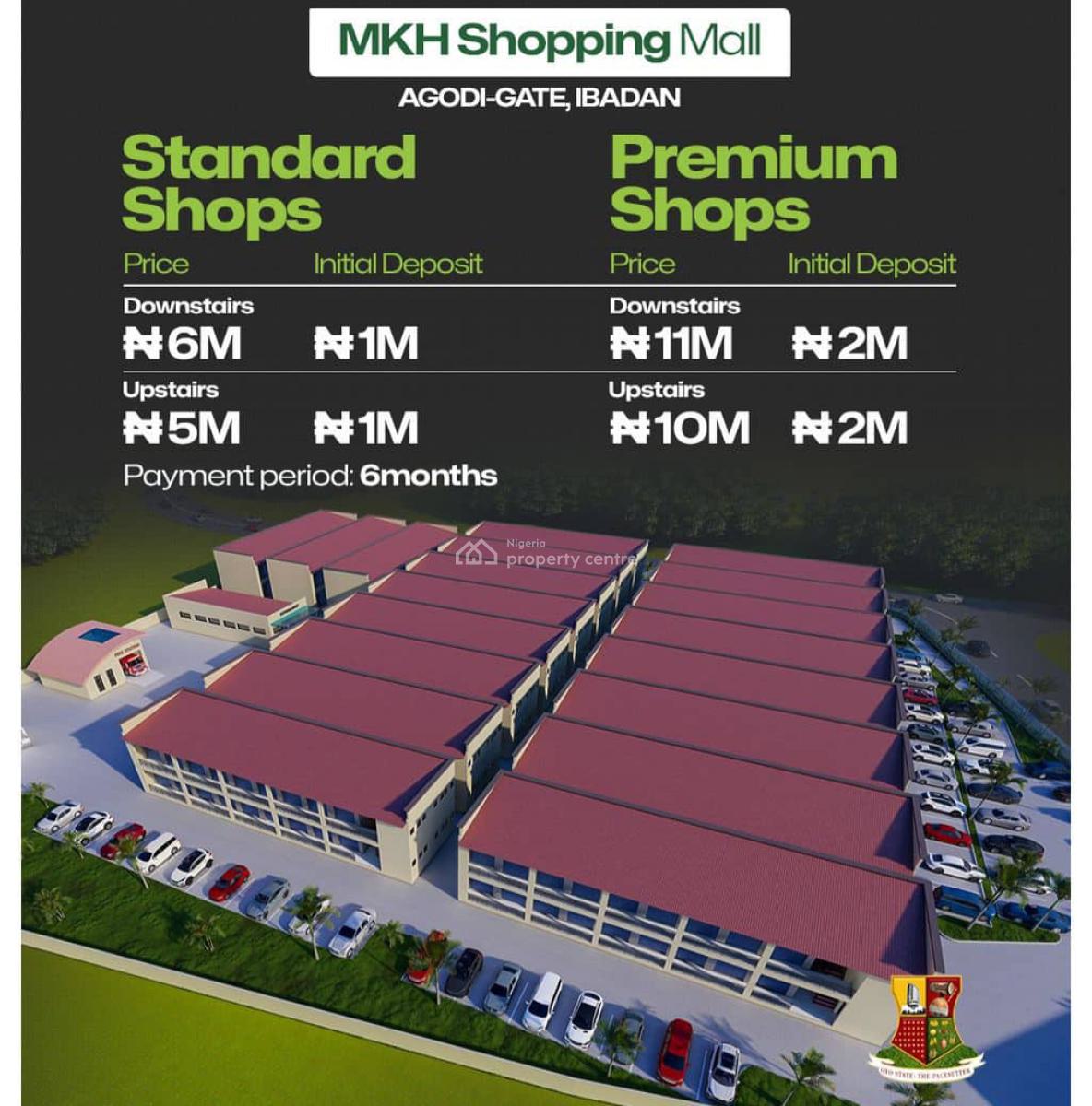 Government Allocation Shopping Mall, Agodi Gate Spare Part Market Lbadan, Ibadan, Oyo, Shop for Sale