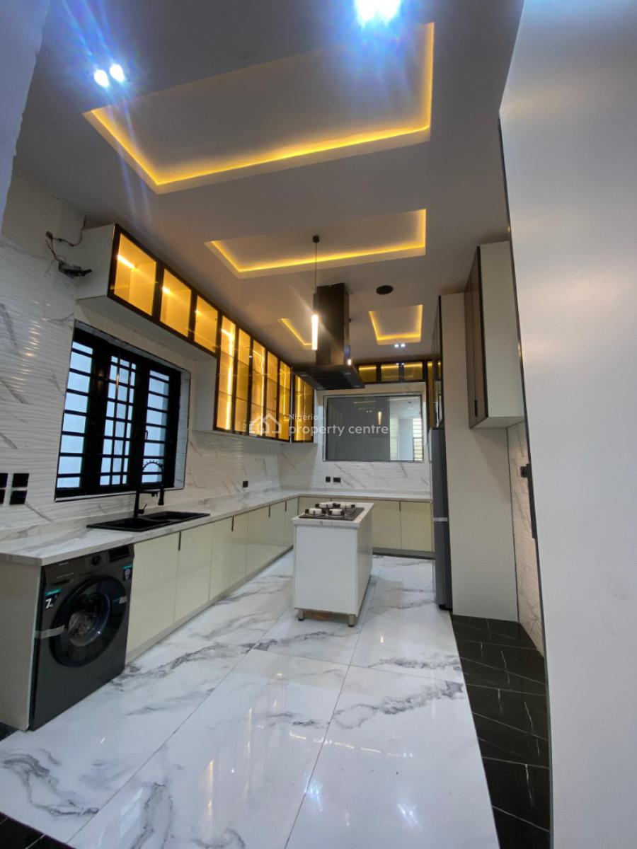 Spacious 5 Bedrooms Fully Detached Duplex with Bq, Lekki County Homes, Ikota, Lekki, Lagos, Detached Duplex for Sale