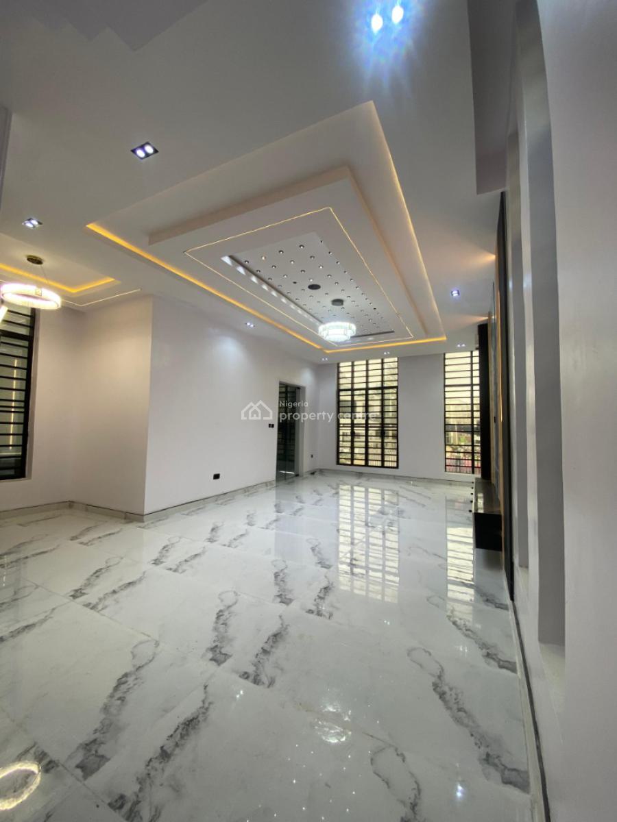 Spacious 5 Bedrooms Fully Detached Duplex with Bq, Lekki County Homes, Ikota, Lekki, Lagos, Detached Duplex for Sale