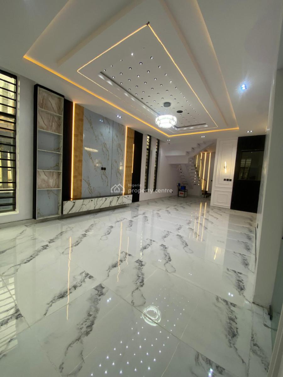 Spacious 5 Bedrooms Fully Detached Duplex with Bq, Lekki County Homes, Ikota, Lekki, Lagos, Detached Duplex for Sale