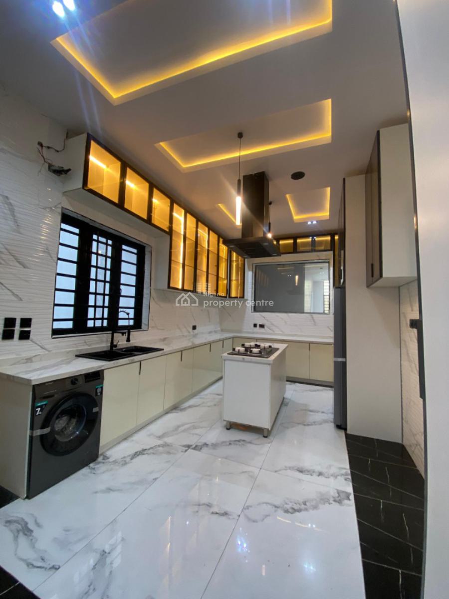 Spacious 5 Bedrooms Fully Detached Duplex with Bq, Lekki County Homes, Ikota, Lekki, Lagos, Detached Duplex for Sale