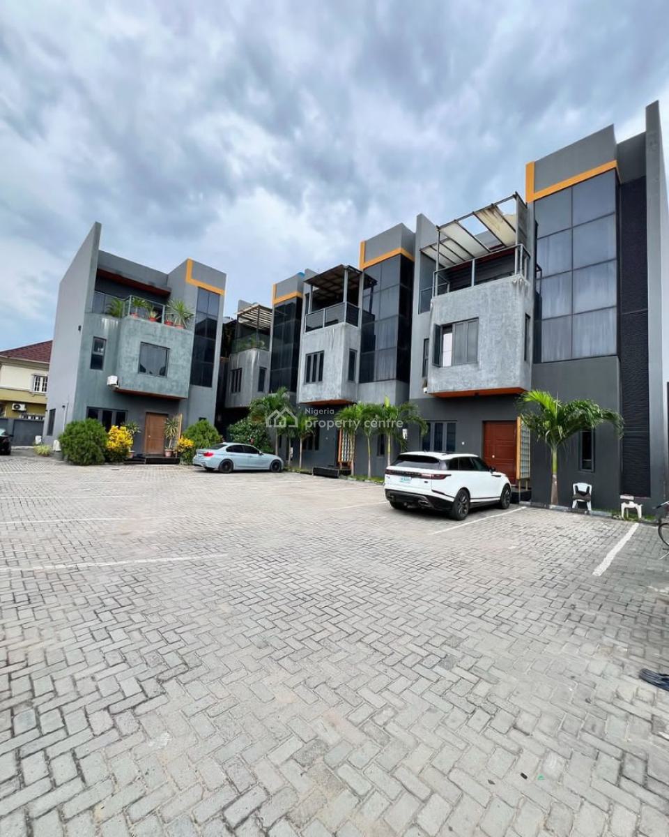 Beautiful 4 Bedroom Fully Furnished Terrace Duplex, Lekki Phase 1, Lekki, Lagos, Terraced Duplex for Rent