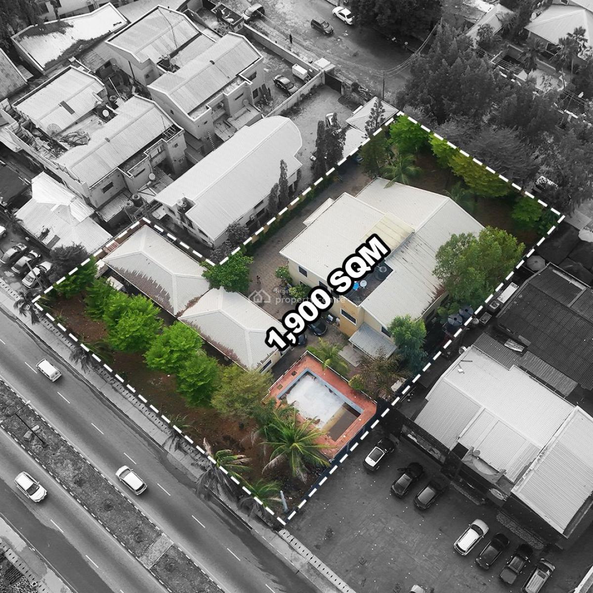 1,900 Sqm of Land (with Structure), Admiralty Way, Lekki Phase 1, Lekki, Lagos, Mixed-use Land for Sale