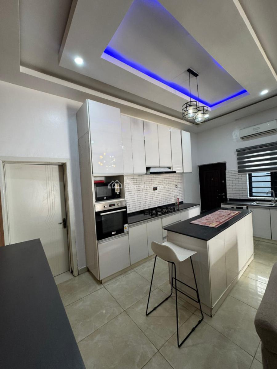 Well Maintained Spacious 4bedroom Duplex with Bq, in a Secured Estate at Lekki Conservation Centre Road By Chevron, Lekki, Lagos, Semi-detached Duplex for Rent
