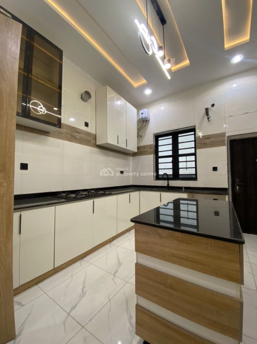 Luxury 4 Bedroom Terrace Detached Duplex with 24hrs Light, Abraham Adesanya, Ajah, Lagos, House for Rent